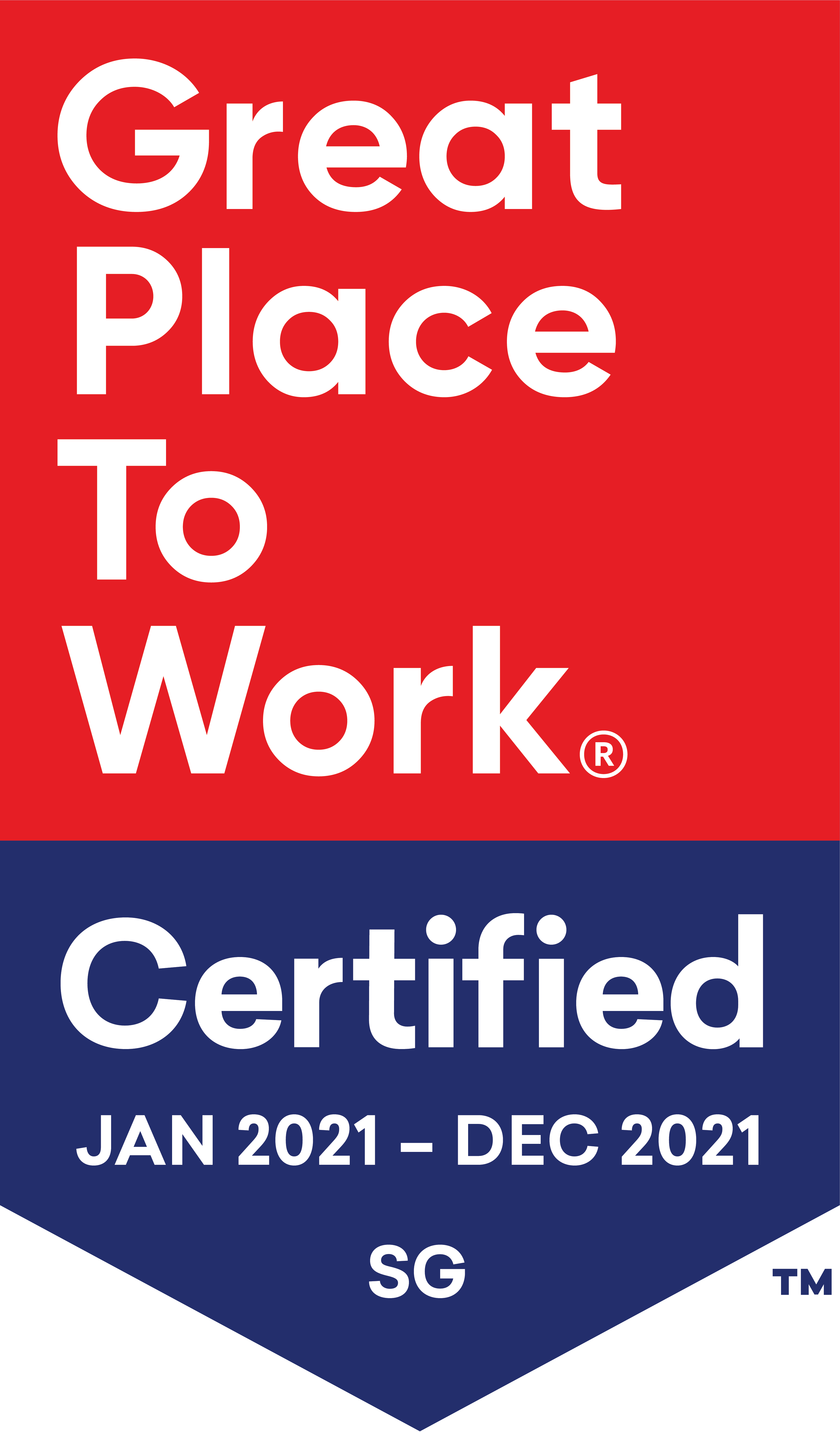 Certified Great Place to Work 